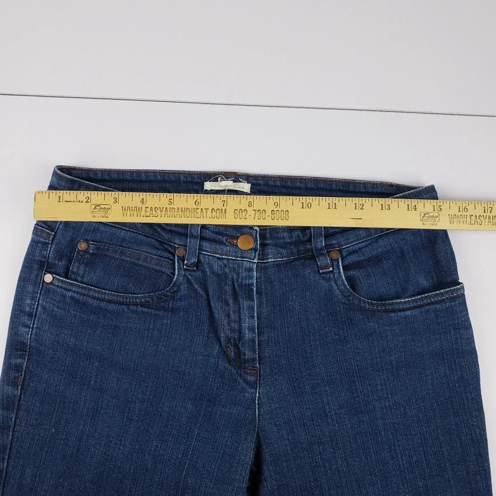 Eileen Fisher 30x17 Capri‎ Jeans Women's Small Blue Denim Capri Pants